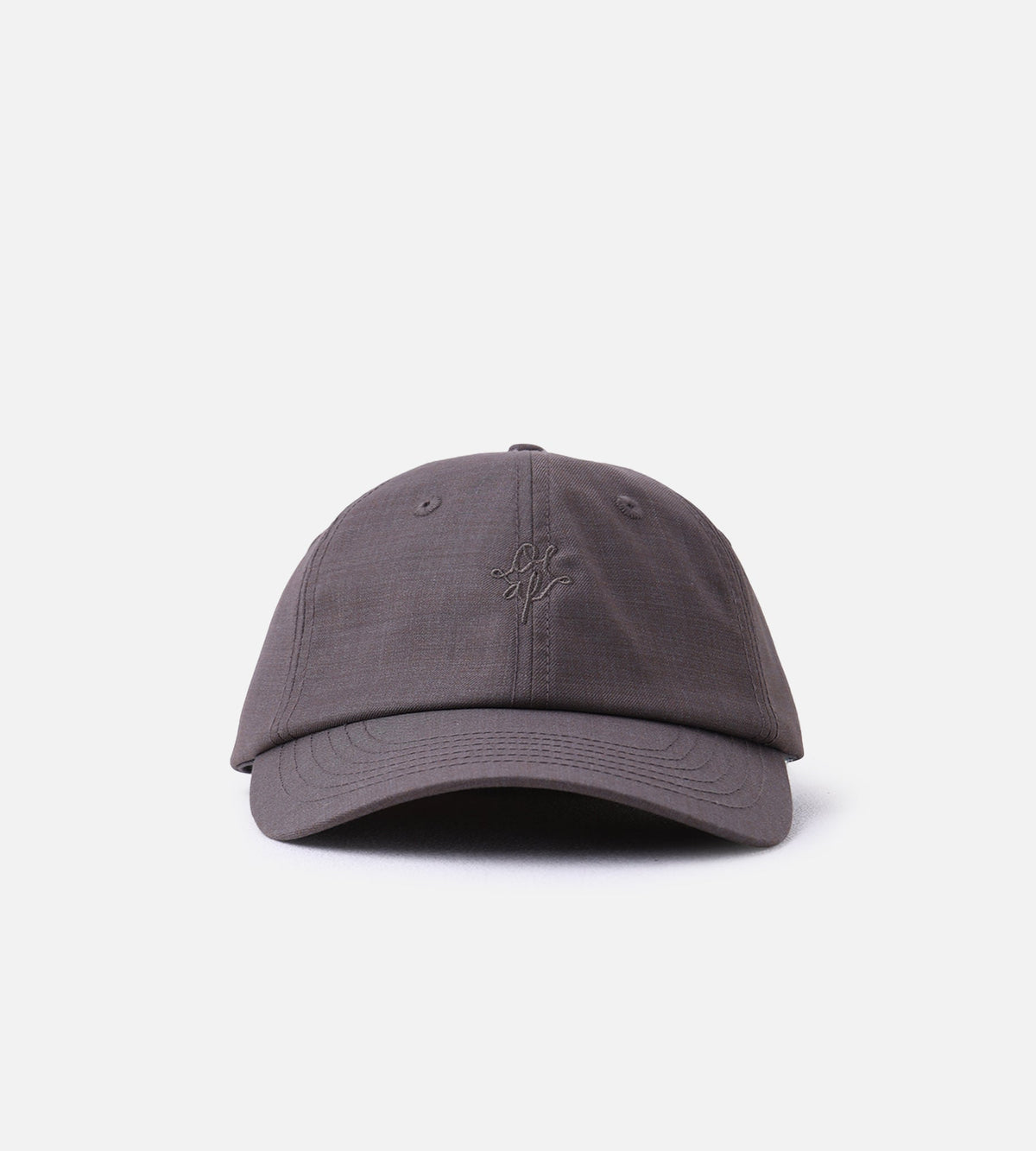 OLAF Wool Monogram Cap Chocolatechip