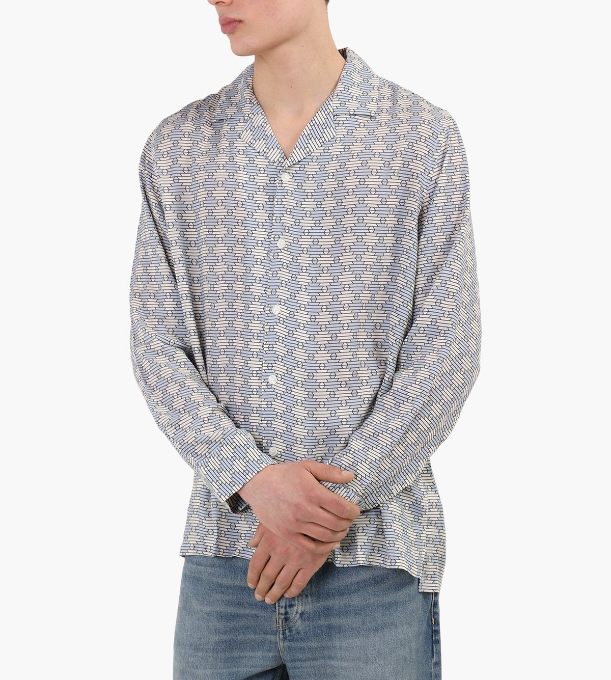 OAS Forti Brillo Shirt Light Blue