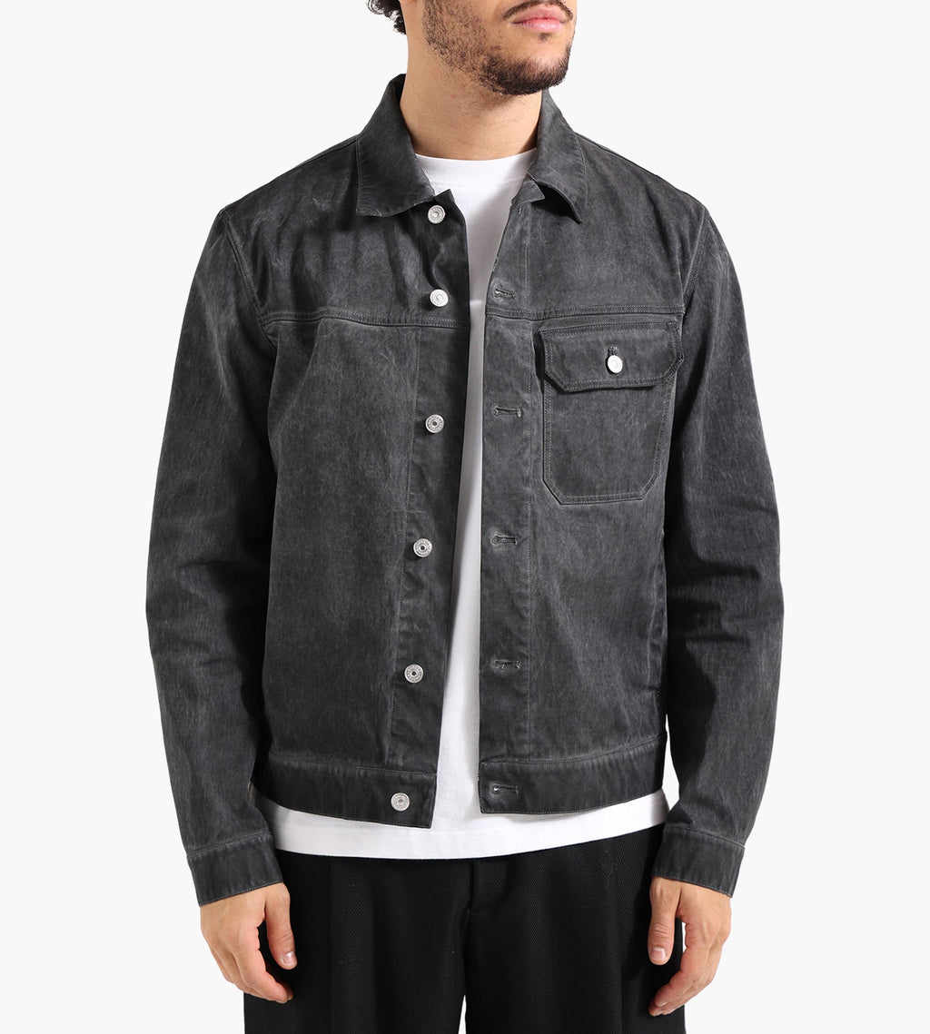 Ten-C Jeans Jacket Grey Smog