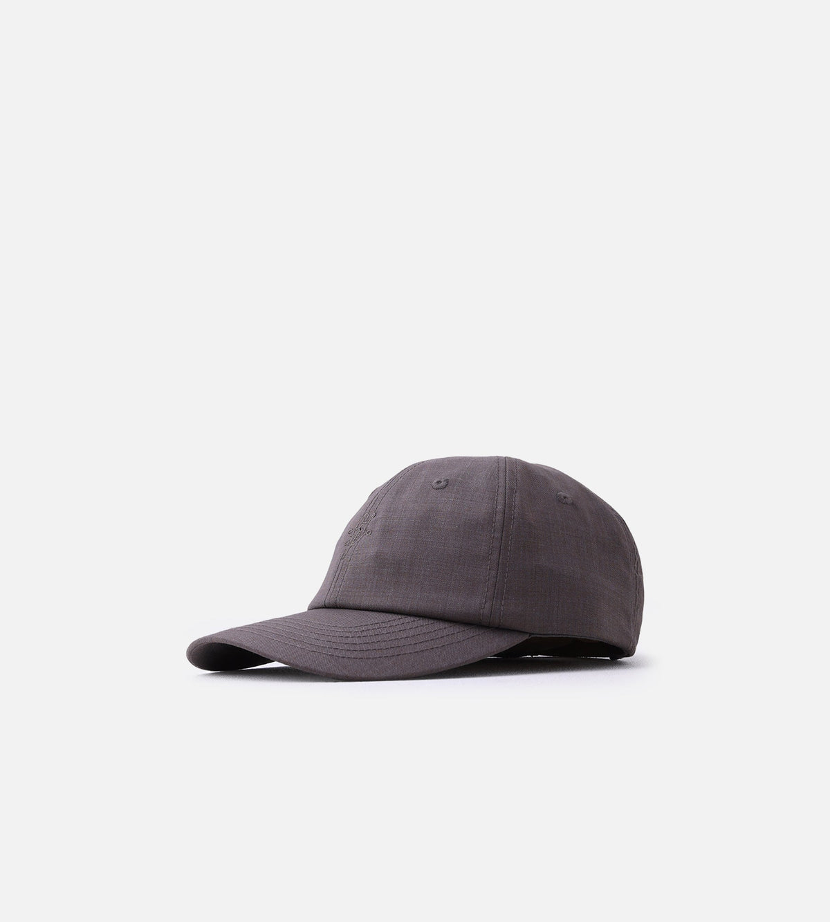 OLAF Wool Monogram Cap Chocolatechip