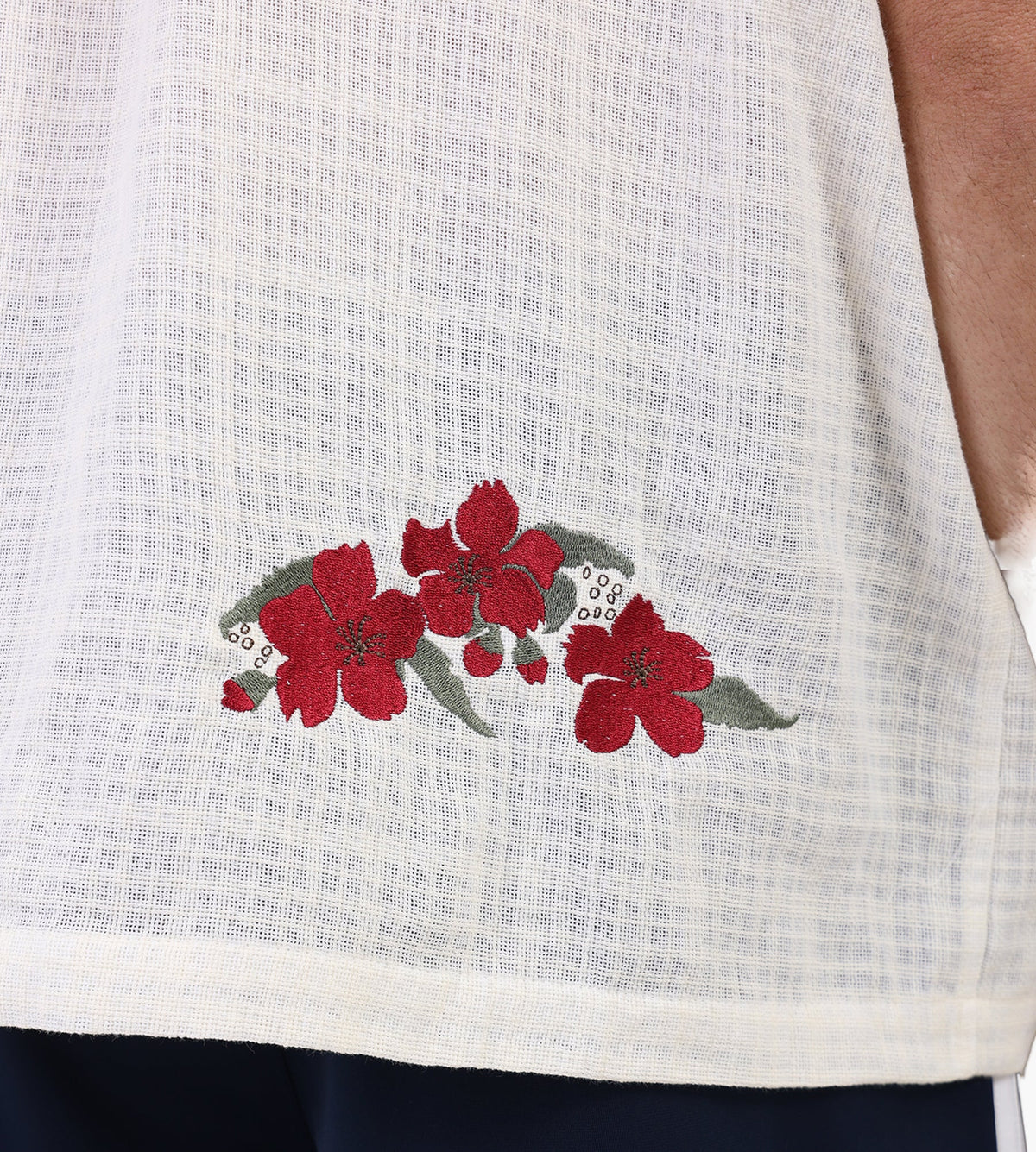 Palmes Ramus Camp-Collar Shirt Off-White