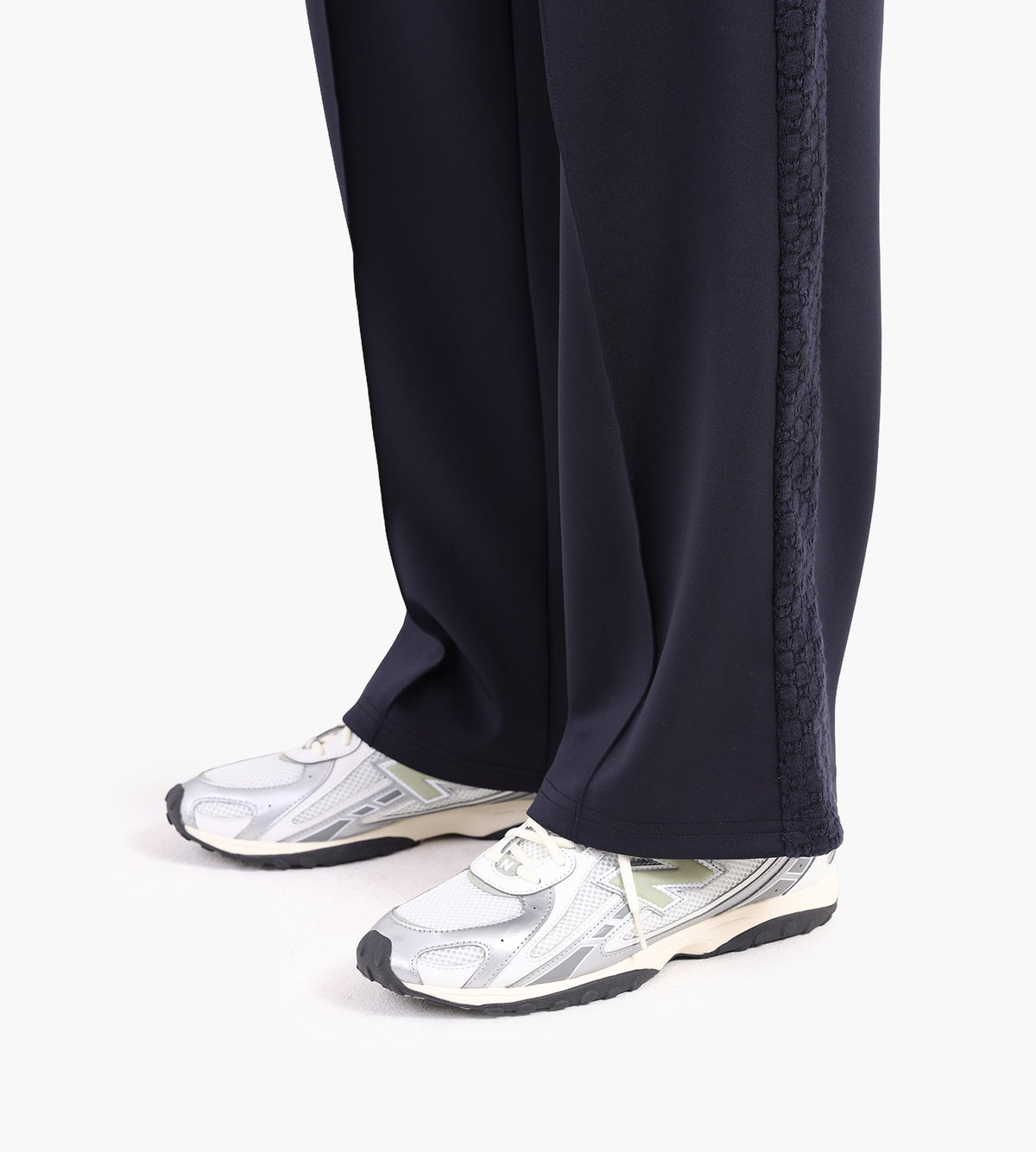 Palmes Tricot Track Pants Navy