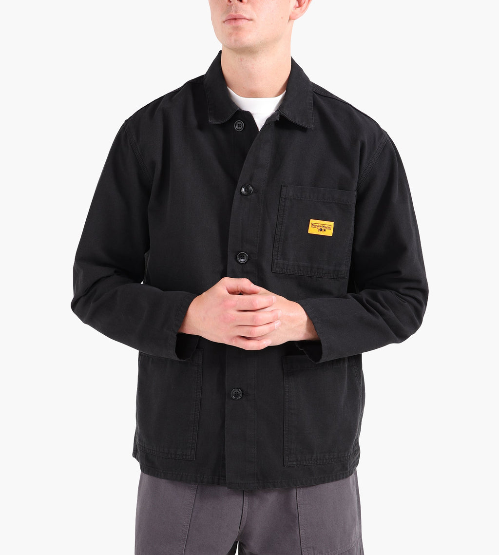 Service Works Canvas Chore Shirt Black