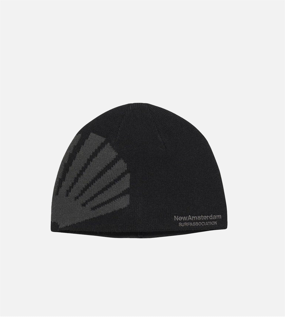 New Amsterdam Surf Association Oyster Beanie Black Caviar